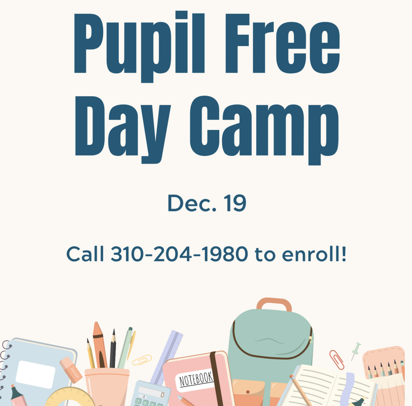 Pupil Free Day Camp